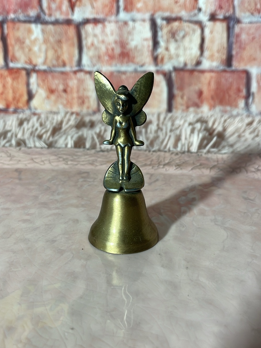 Disney Metallic Tinkerbell Bell Figurine